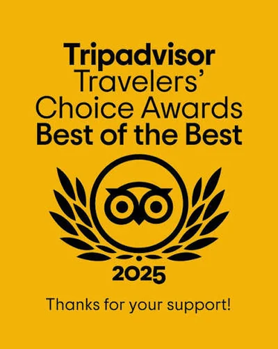Tripadvisor Travelers' Choice Best of the Best 2025